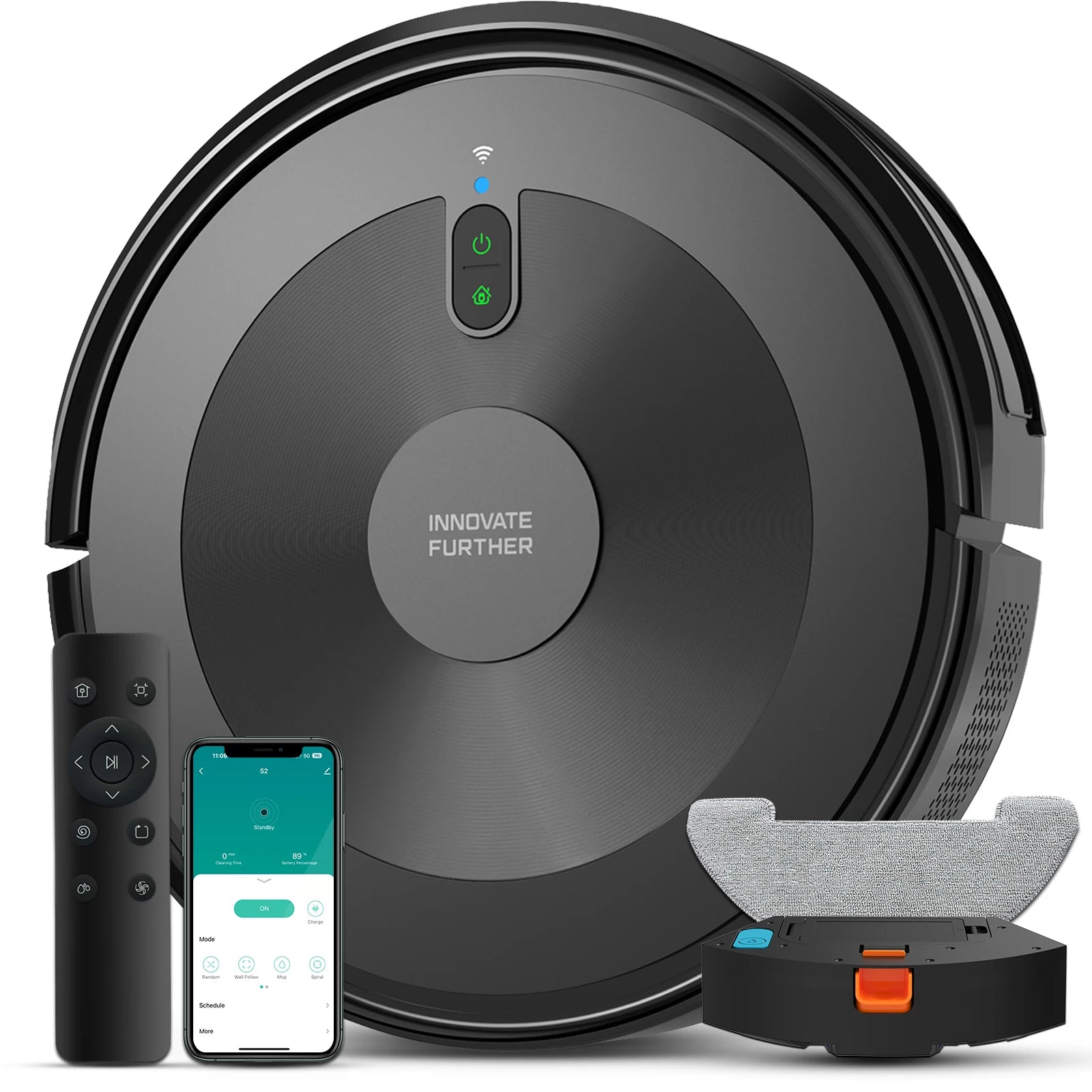 Germany Warehouse Stock Fast Shipping Smart Robot Vacuum Cleaner Sweeping Mop Wet and Dry for Household Use Online Hot Sale