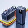 High Quality 50000mAh Power Banks Fast Charging Power Bank Portable Charger Built-in  2 Cables Fast 50000mah Power Bank