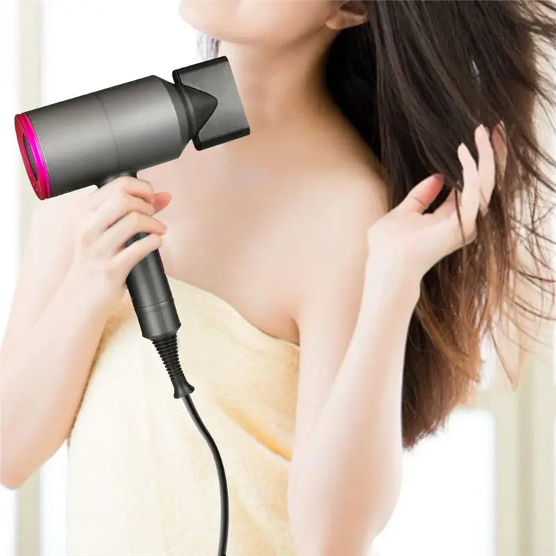 High-Speed Super Hair Dryer HD07 HD08 HD16 Set with HS05 HS08 Curler Ionic Hair Dryer Brush Wrap Best Quality Metal for Hotels