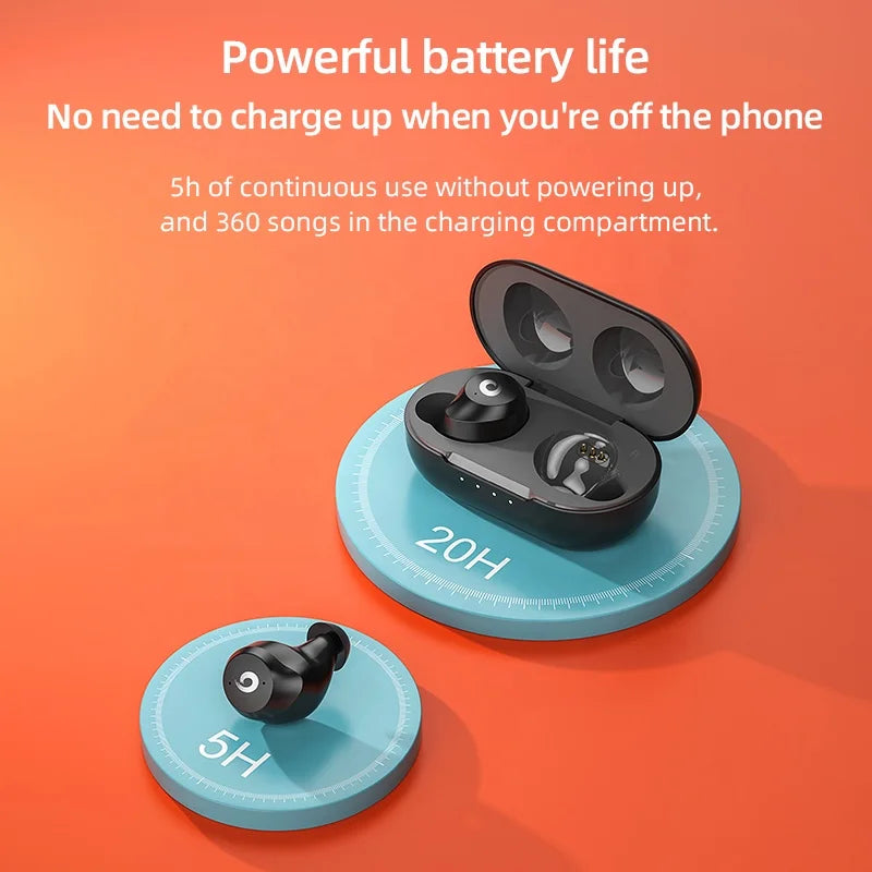 Consumer Electronics Waterproof IPX5 Headphones Mini Wireless Bluetooth Earbuds Earphone