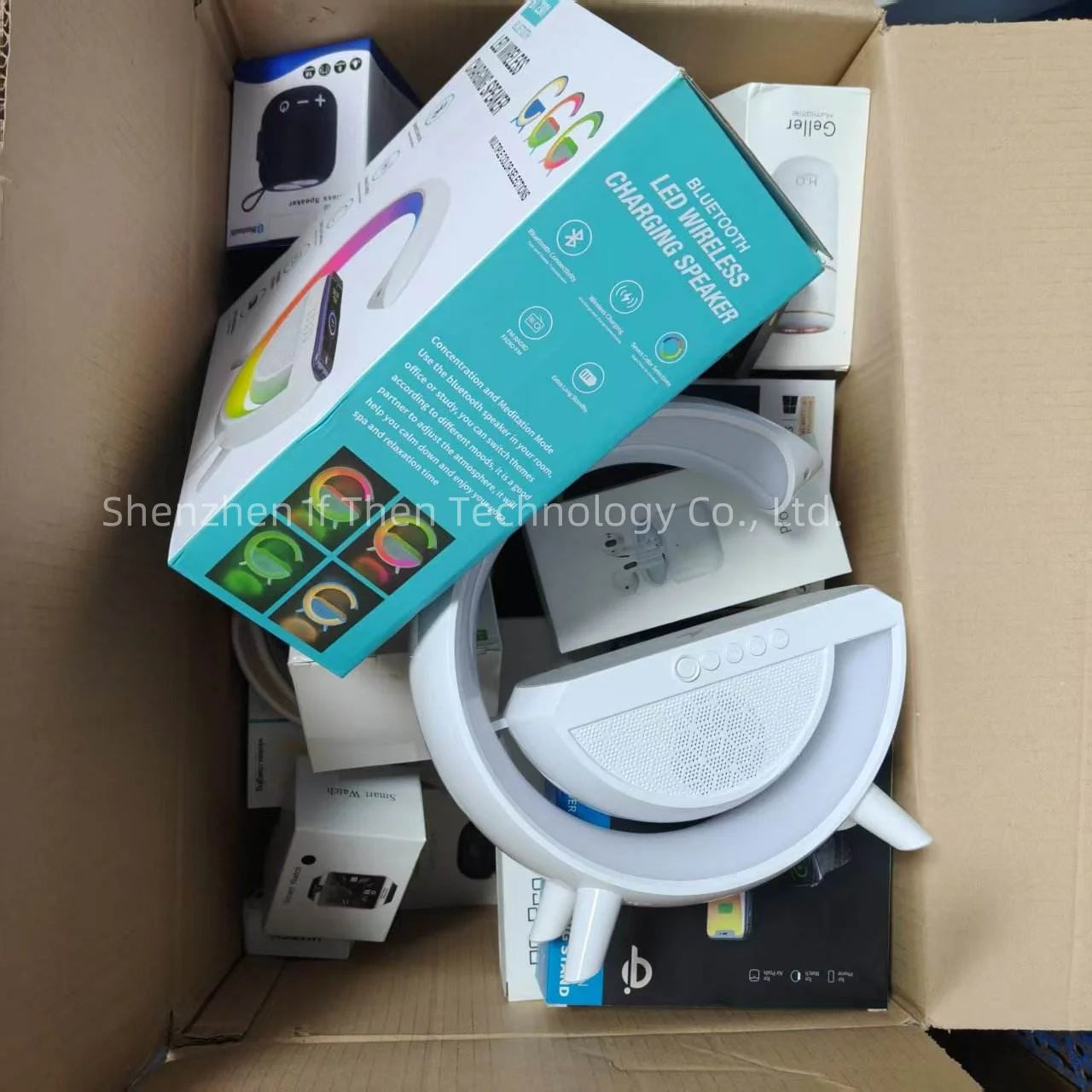 Lucky Mystery Box 2025 New TFT Smart Electronic Gadgets Includes Smartwatch Gaming Headset Exciting Surprise Mysterious Boxes
