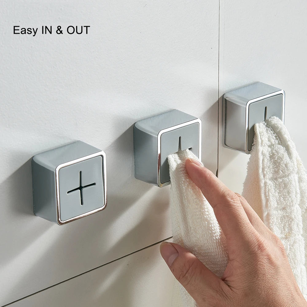 New Product Space-Saving Towel Holder 2 Pcs Creative Modern Kitchen Towel Hooks Set