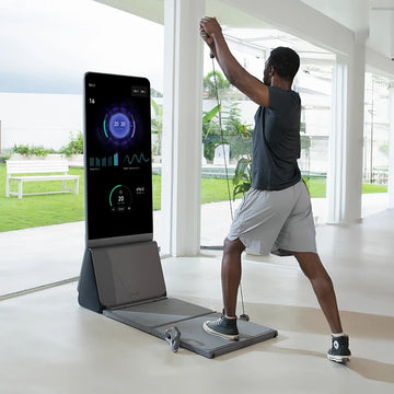 Luxury Hotel & Yacht Smart Home Gym Mirror Egym Arsenal Power Reformer with Aluminum Alloy Frame and 1500W