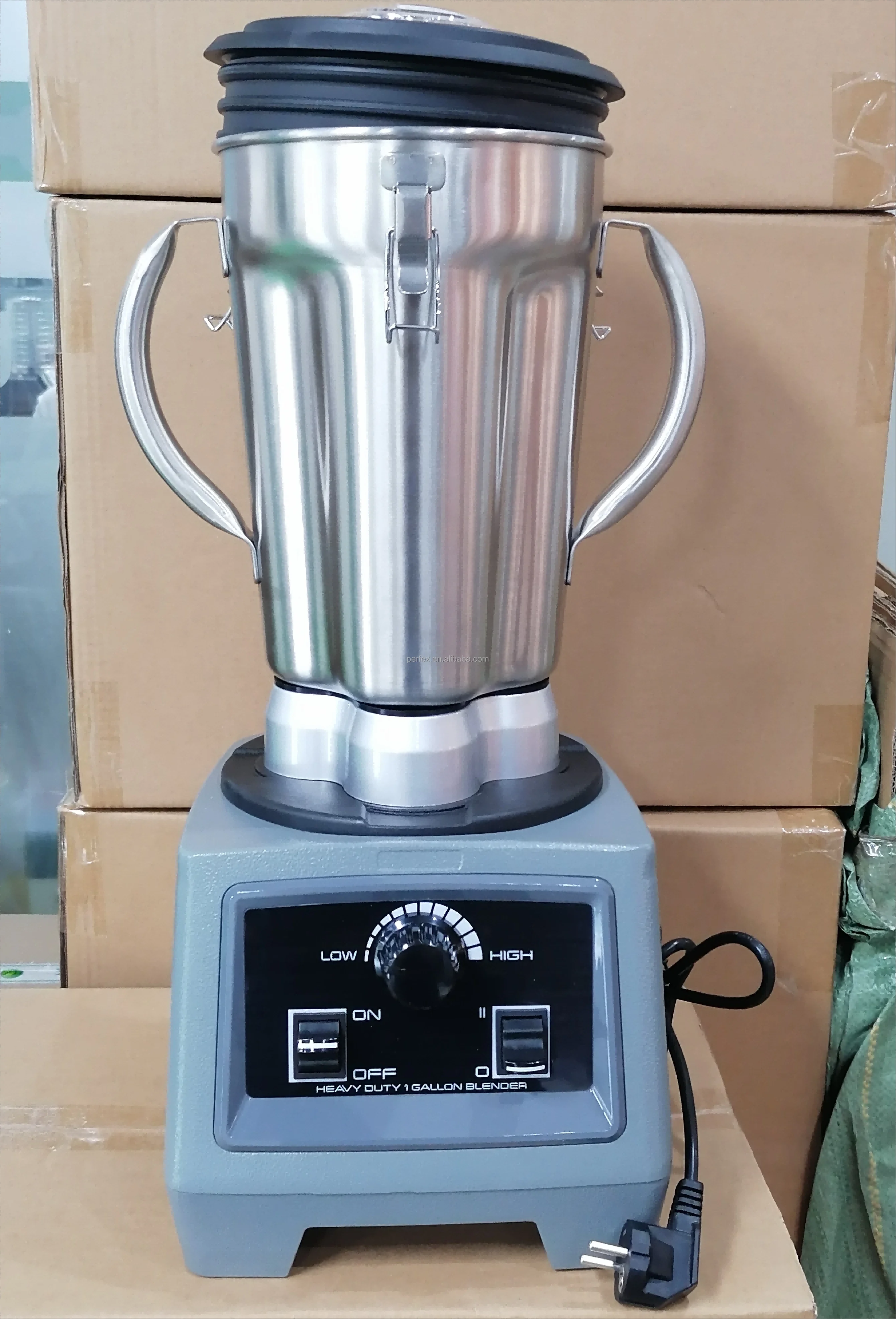 4L Stainless Steel Heavy Duty Bender for Smoothies Nuts Sauces Mixer Industrial High Speed Juicer NSF Commercial Blender
