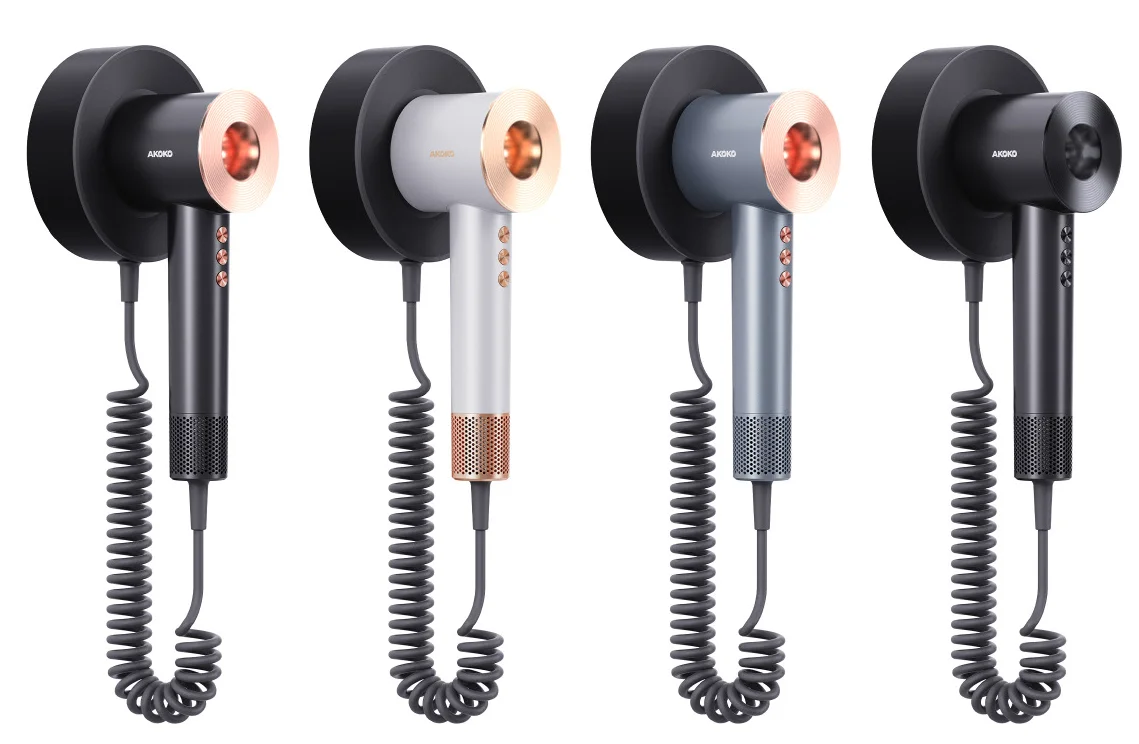 Wall-mounted Hair Dryer for Hotel, Salon and Home Use