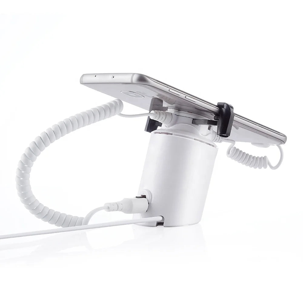 Mobile Phone Display Anti Theft Stand for Smartphone Standalone Security Device With Alarm and Rechargeable