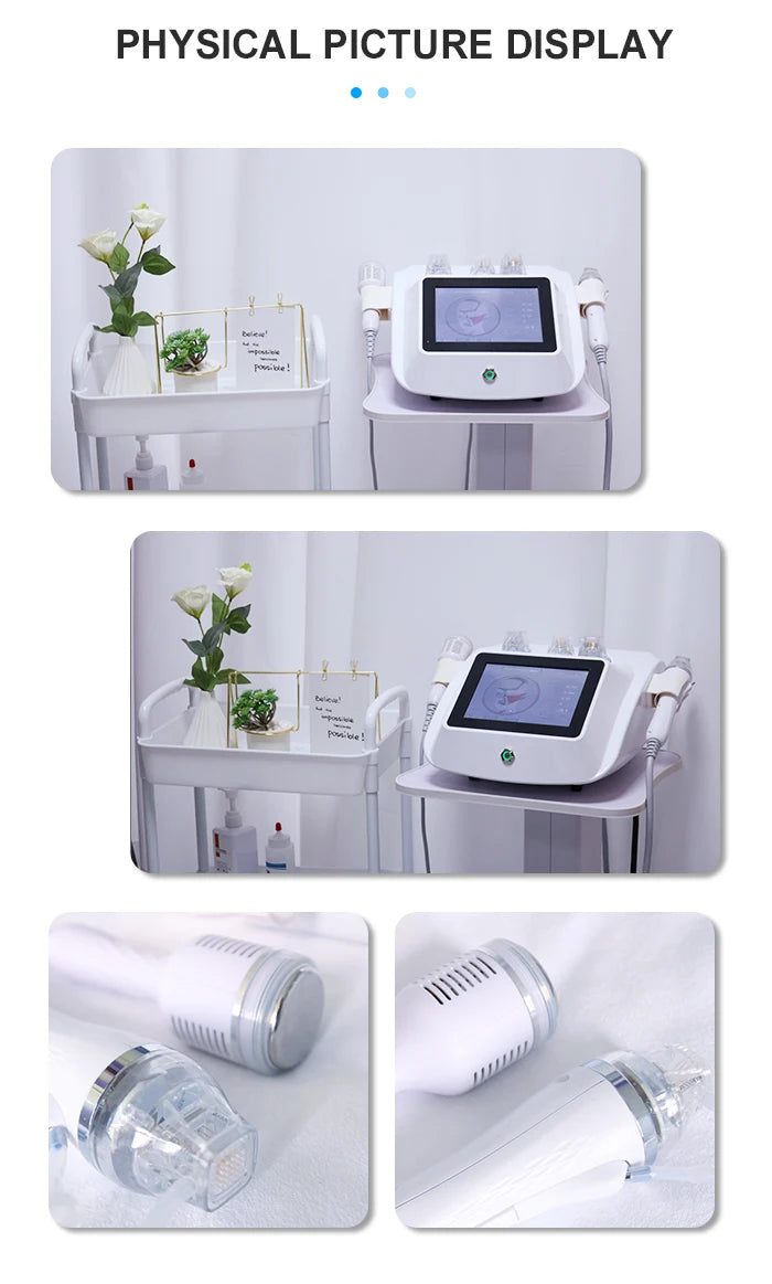 2026 New Gold Plated Needle Skin Tightener Anti-Aging Scar Removal Wrinkle Acne Reducer Pore Minimizer for Face Body Smooth Skin