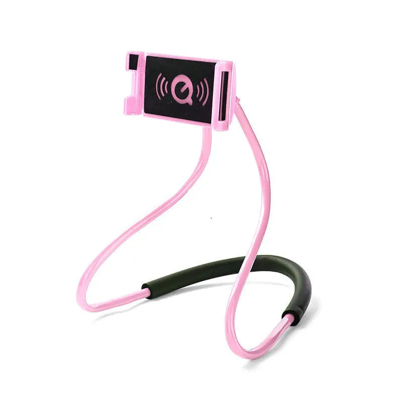 360 Degree Rotation Mobile Phone Holder Universal Lazy Flexible Hang Neck Stand Convenient Access for Mobile Devices
