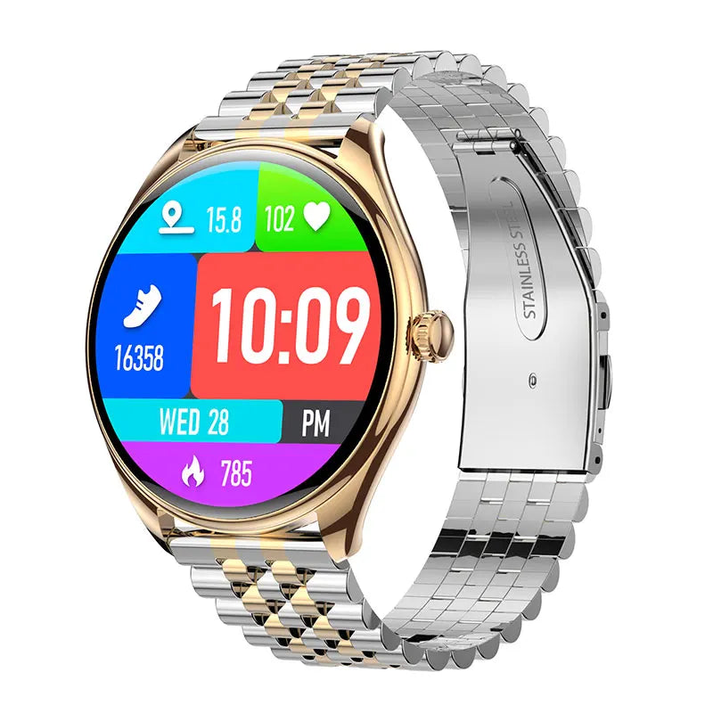 2024 MT55 BT Call Female Lady Smart Watch for Man 1.43 Inch Screen AMOLED Women Smart Watches Hebrew Language Fitness Tracker