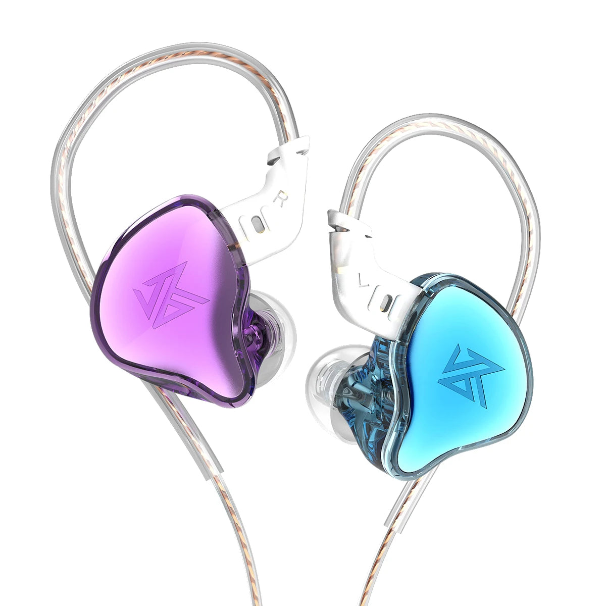 KZ EDC Wired Earphones HIFI Bass Earbuds In Ear Monitor Headphones Sport Noise Cancelling Game Headset