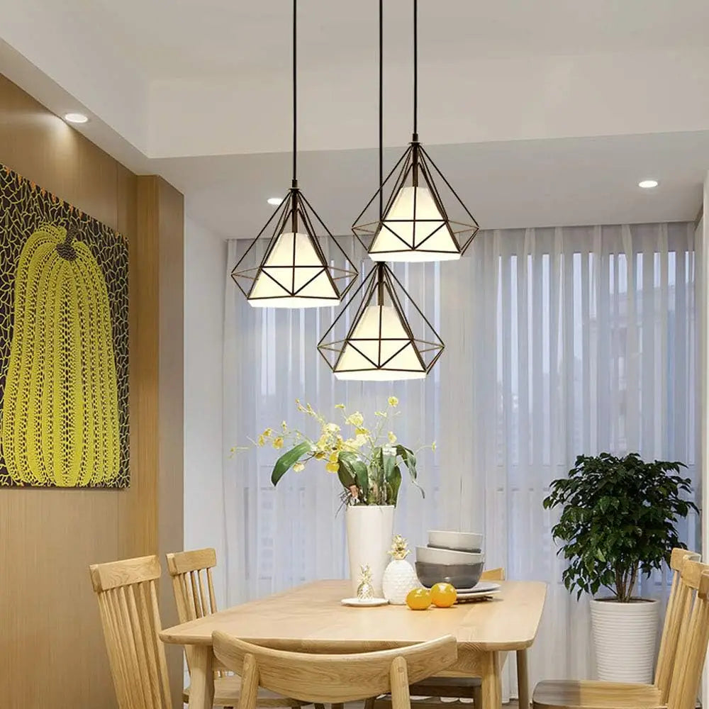 Nordic Vintage Single Head Iron Chandelier Creative Industrial Style for Bar Tea Restaurant Warehouse with Excellent Aesthetics