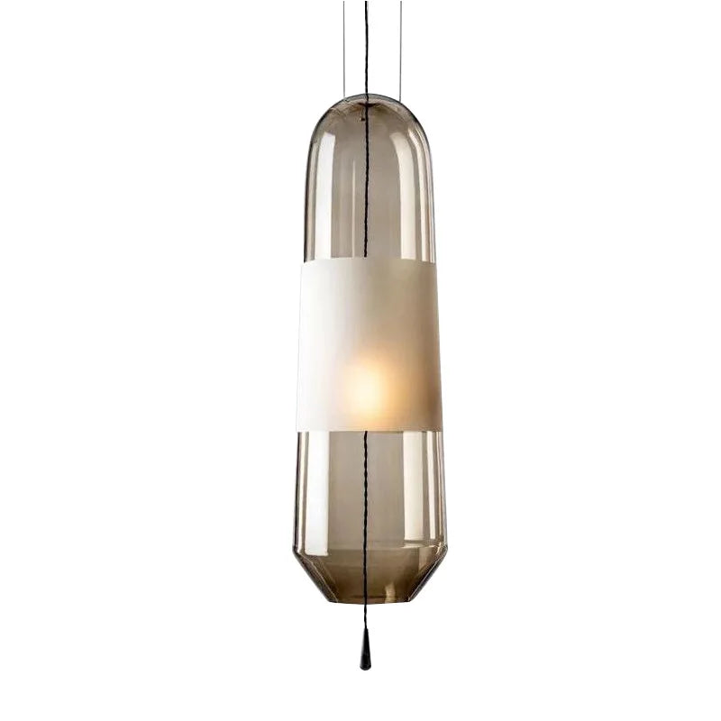 Nordic Glass Pendant Lamp Minimalist Creative Restaurant Pendant Light Bedroom Hanging Light Modern Decorative Lighting Fixtures