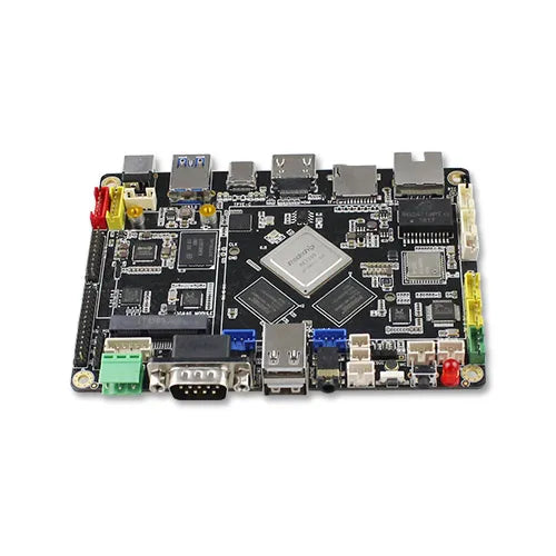 AIO-3399C Open Source AI Development Board Main Board for Mobile Edge Computing Smart Home Devices Facial Recognition AI Server