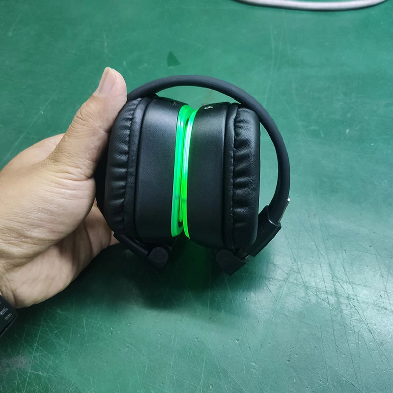 Buy Silent Disco Headphones 3 Channel LED Wireless Party Headset DJ Dance Headphones Hi-Fi Sound