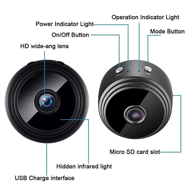 A9 Mini Cameras With Wifi 1080P HD Mini Camera Sensor Night Vision Camcorder Web Video Smart Life Home