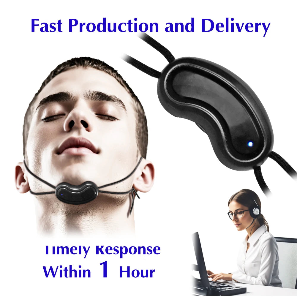 Wearable Anti Snoring Devices Snore Stopper with Upgraded Intelligent Massage OEM Brand Model AS-016
