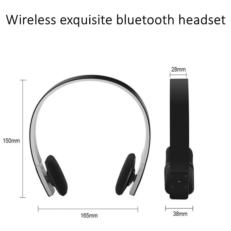 Sport Headphones HD Noise Cancelling Earphone Wireless Headset with Bluetooth USB TV Adaptor HiFi Deep Bass Sound for TV