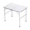 HISPEED Outdoor Dining Foldable Aluminum Camping Table Folding 35cm/70cm Height Folding Picnic Table