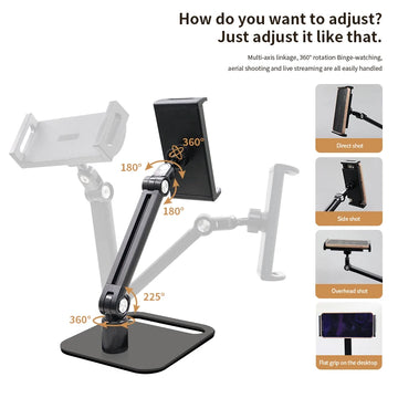 Wholesale Cheap Portable Lazy Phone Holder Non-slip Mobile Phone Desktop Stand Mobile Phone Fold Stand for 4-12.9inch Device