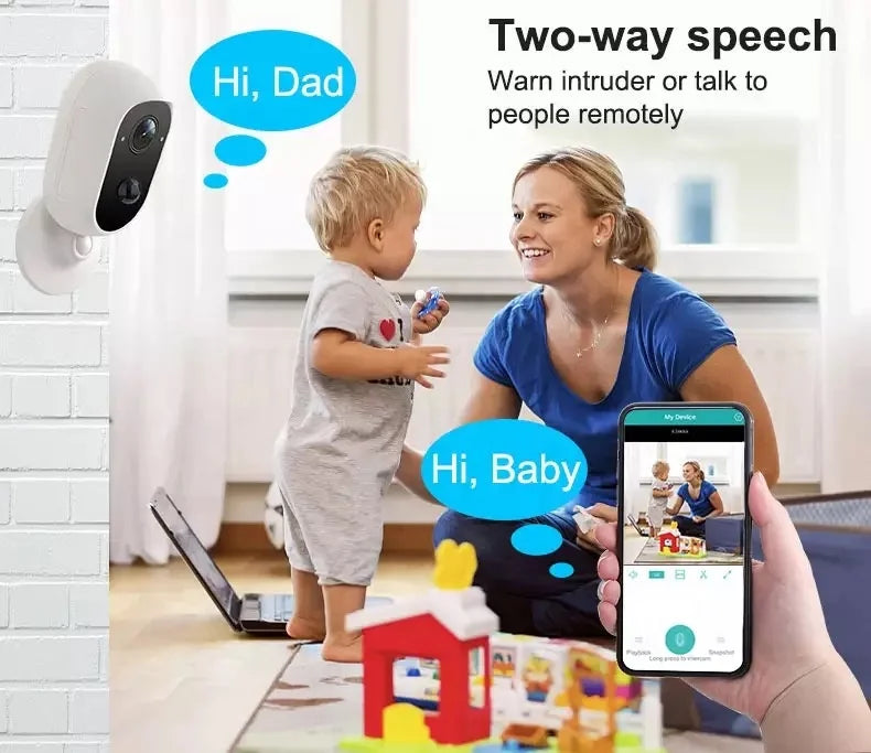 4mp Sunisee App Battery Camera Wireless Wifi CCTV Cameras Indoor Outdoor Waterproof Mini Security Smart Ip Camera with Battery