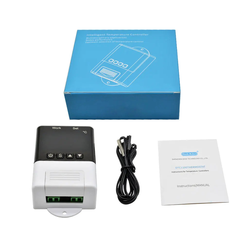 Wifi Thermostat Humidistat 12V 110V 220V Digital Temperature Humidity Controller Regulator Auto Car Incubator Thermoregulator
