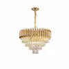 Hot Sale New Luxury Round Home Lighting Pendant Light Living Room Crystal Chandelier