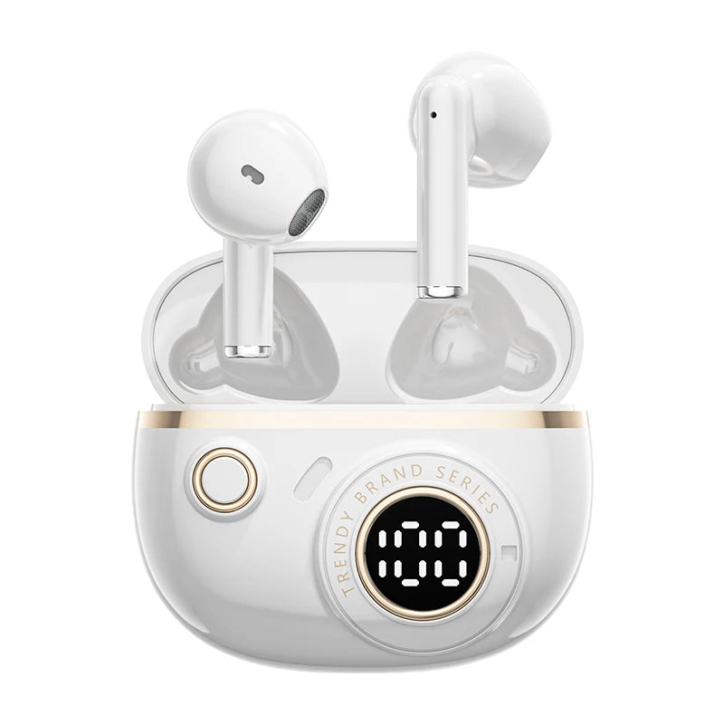 J08C High Quality Wireless TWS Earbuds Portable for Bluetooth Audio Headphones Digital Non-Noise Cancelling In-Ear Earphones