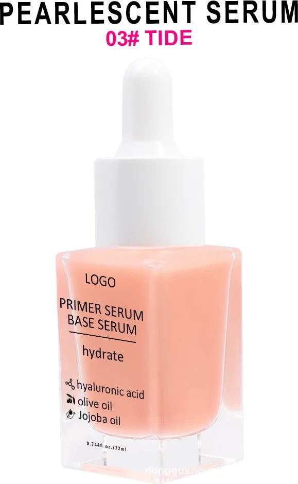 Custom Private Label Mineral Liquid Primer Serum for All Skin Types-Mattify Pore Minimizer & Hydrating Makeup Base 20ml