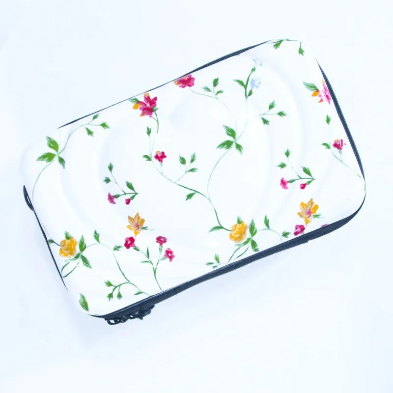 Wholesale Mini Carrying Shoulder Strap ABS PC Hard Shell Bag Portable Women Cosmetic Organizer Makeup Case