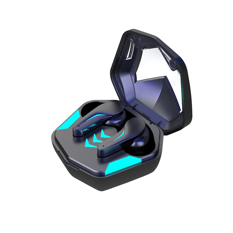 Kezan MD188 Wireless Gaming Headsets Wireless Earphones BT5.1 Stereo Low Latency Control Headphone Earbuds for Gaming Gamers