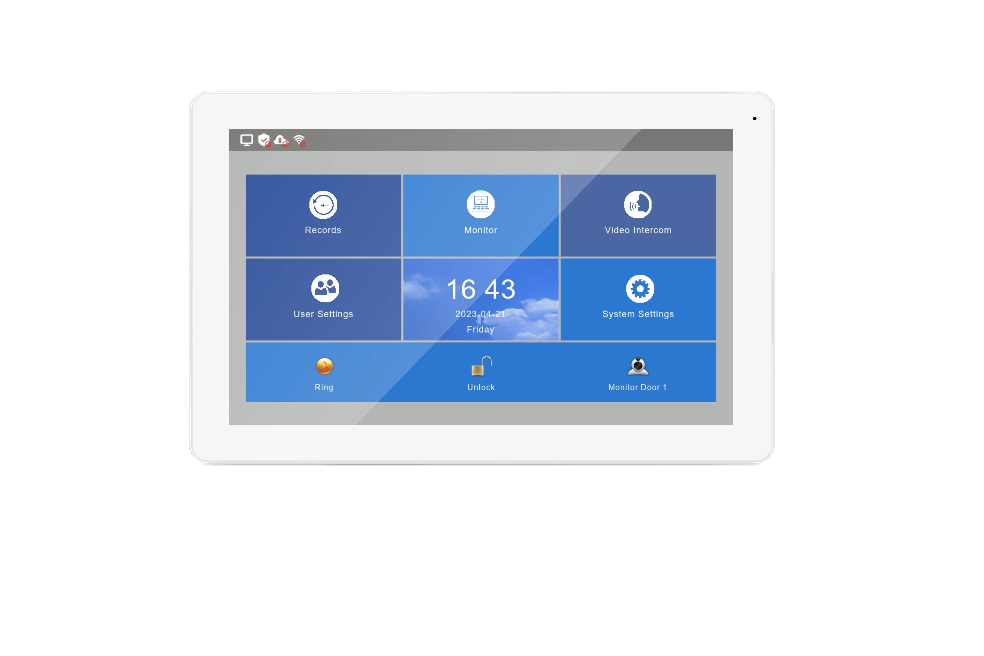 Video Intercom System for Multi Apartment Building Intercom System Tuya Smart Video Door Phone Doorbell