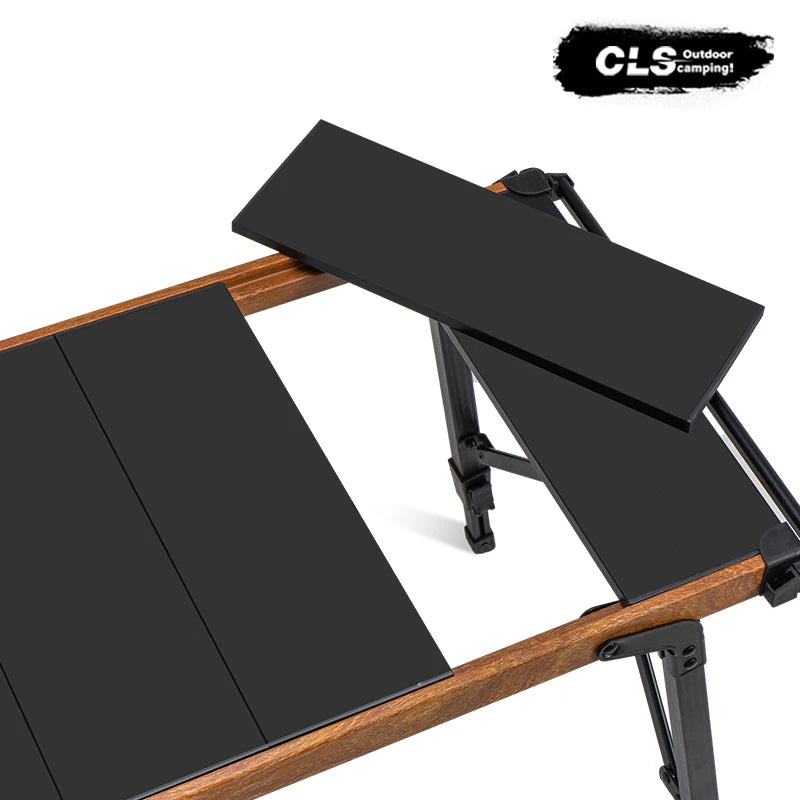 CLS Outdoor IGT Folding Table Camping Portable Picnic Folding BBQ Table Mobile Kitchen Lifting Expanded Aluminum Table