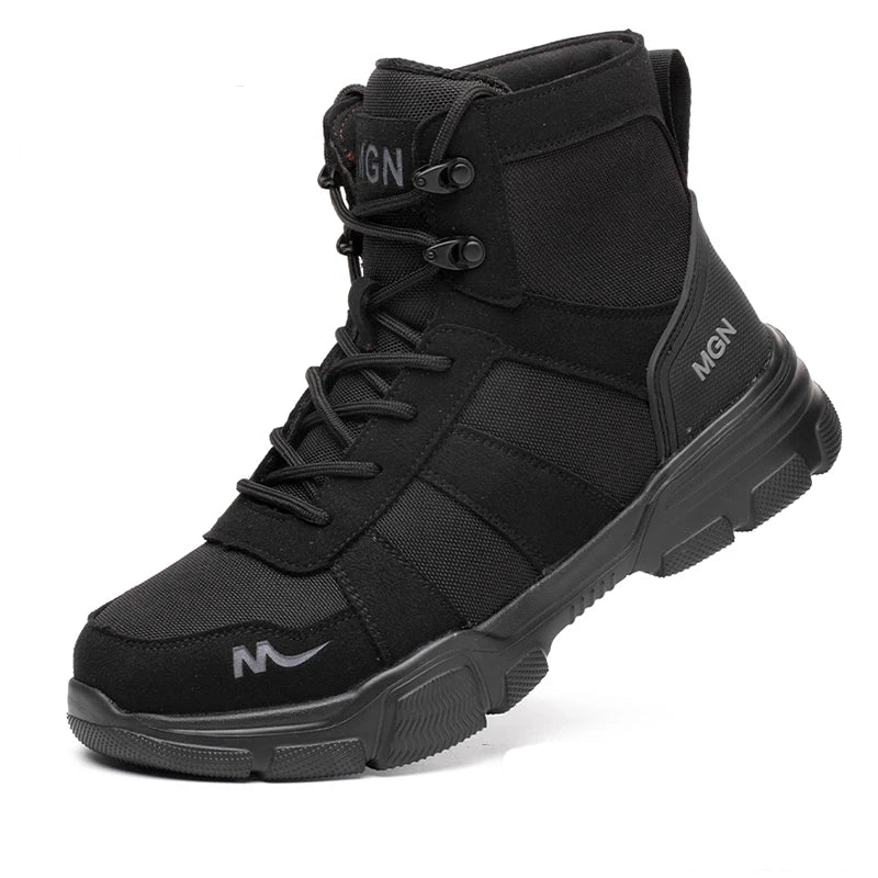 Diansen 211 Men's 48 Plus Size Anti-Puncture Security Boots & Work Safety Sneakers with Steel Toe Non-Slip
