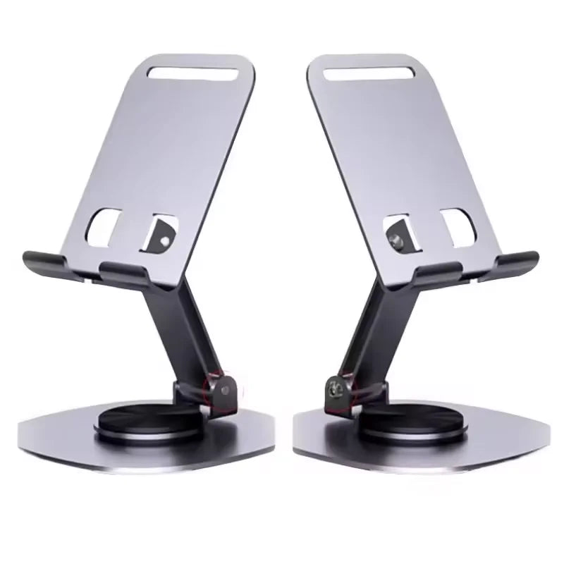 New Design Holder Cradle Stand Mobile Phone Desk Stand Anti-slip 360 Rotating Metal Mobile Phone Holders for All Phones