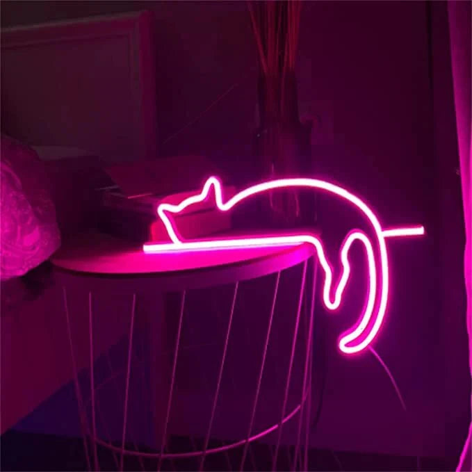 Fast Delivery Cats Dog Pets Neon Signs Decorative Lighting High-Quality Acrylic Led Light Sign for Your Shop Business