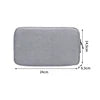 For Electronic Cable Organizer Accessories Storage Bag Elastic Holder for Charger Pencil Mouse Power Banks Zipper Pouch Bag