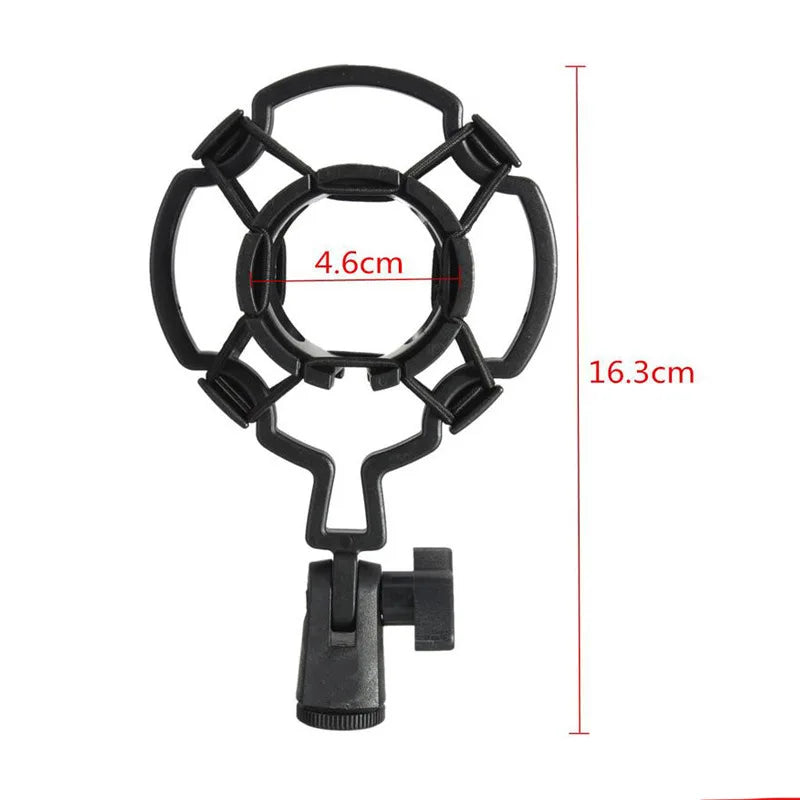China Wholesale Custom Plastic Microphone Holder Stand Shock Mount for Mic