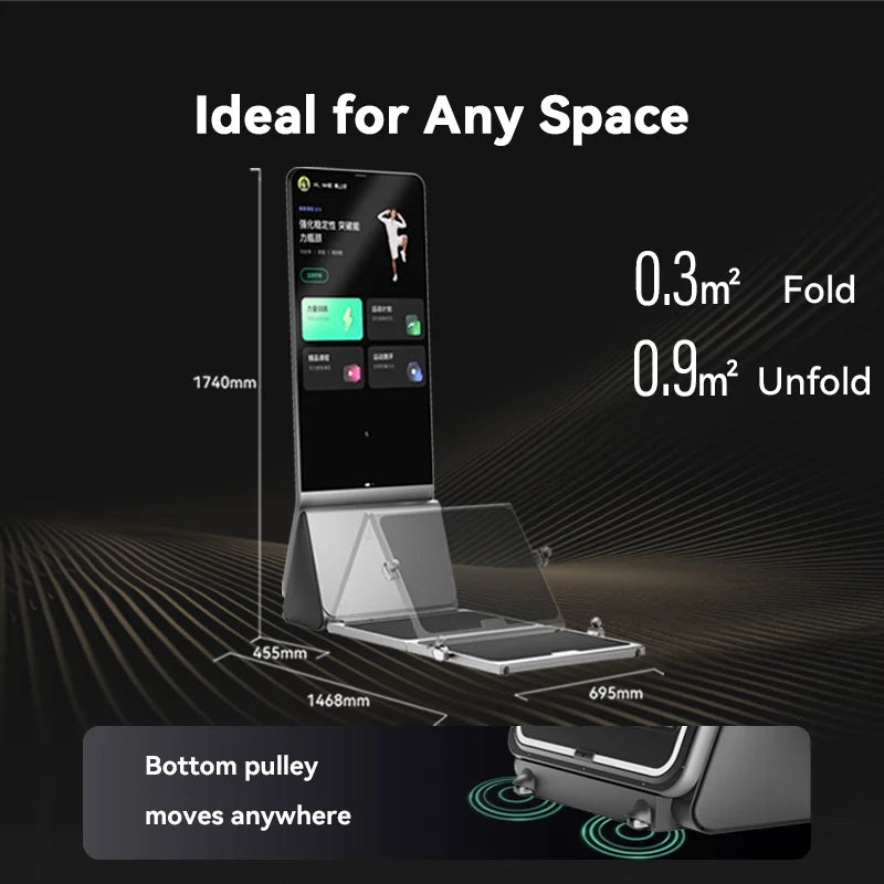 AEKE Smart Home Gym for Office Gyms Wellness Rooms-Aluminum Alloy Glute Machine Comprehensive Fitness Exercise Core Muscle