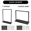 Practical Metal Desktop Menu Display Poster Board Business Card Stand for Store Office Table Decoration Accessory