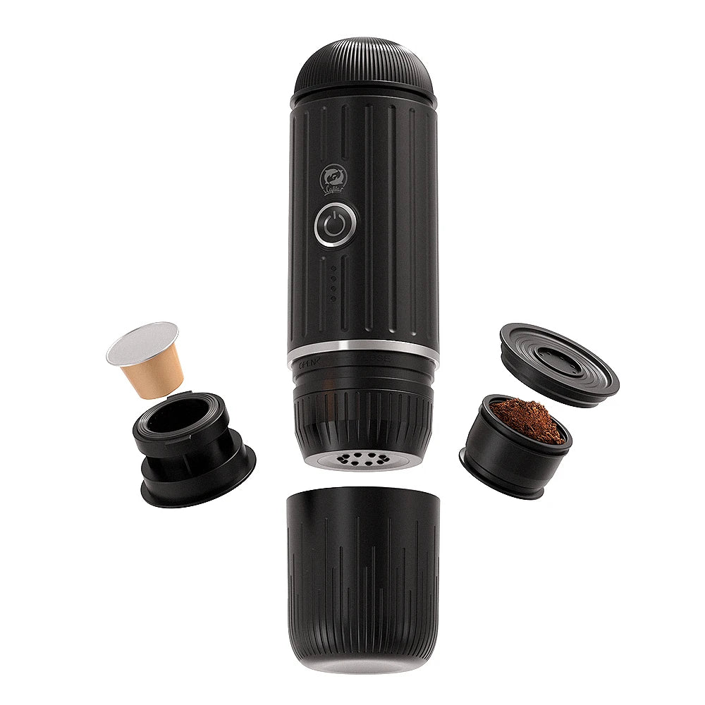 Factory Price Custom COFETO CP028 Portable Espresso Capsule Coffee Maker 15-20Bar Pressure USB Battery Powered Compatible
