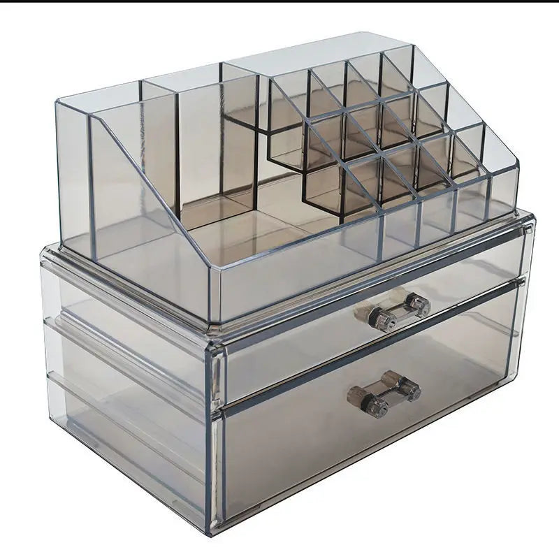 Cosmetics Beauty Supplies Acrylic Makeup Box Lipstick Jewelry Hair Accessories Makeup Brush Organizer Storage with Drawers