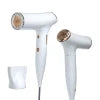 110000 RPM High-Speed Electric Foldable Hair Dryer 1500W Portable Ionic Blow Dryer with Diffuser and Negative Ion for Hotels