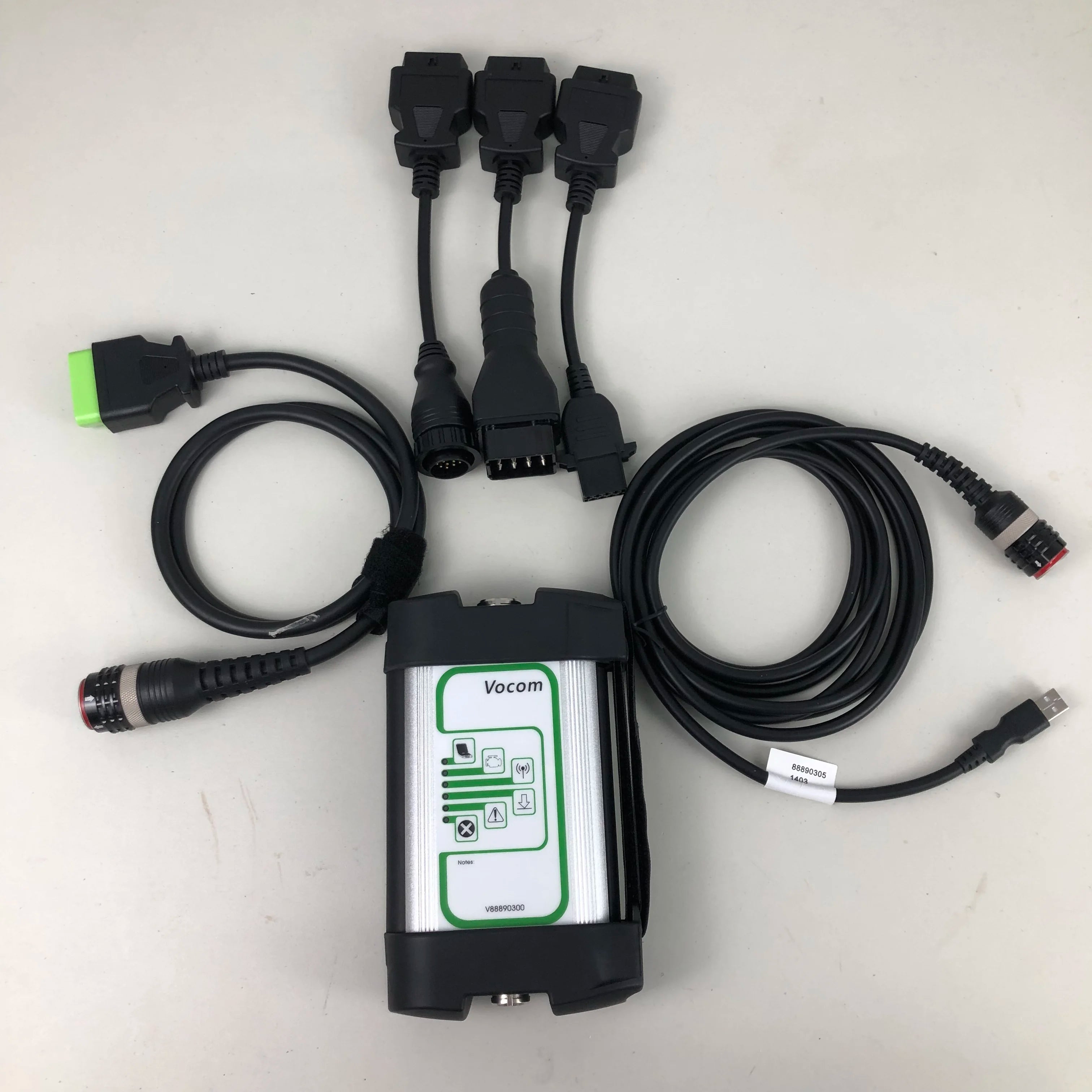 For VOCOM 1 88890300 vs vocom 2 PTT SSD V2.8.241 Premium Tech Tech for Renault EURO6 truck excavator for UD diagnostic tool