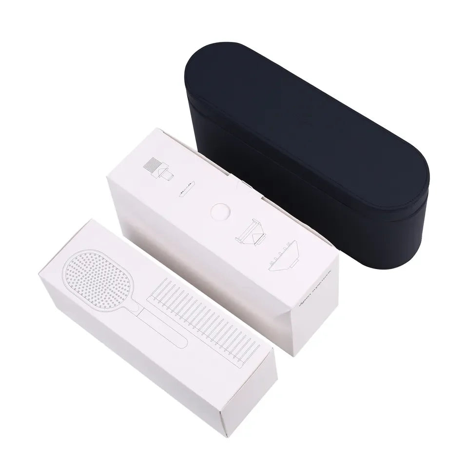 High-Speed Super Hair Dryer HD07 HD08 HD16 Set with HS05 HS08 Curler Ionic Hair Dryer Brush Wrap Best Quality Metal for Hotels