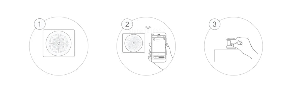 Xiaomi Smart Home Sensor Set Multimode Gateway Wireless Switch Human Door And Window Sensor Bluetooth Mesh Without Package