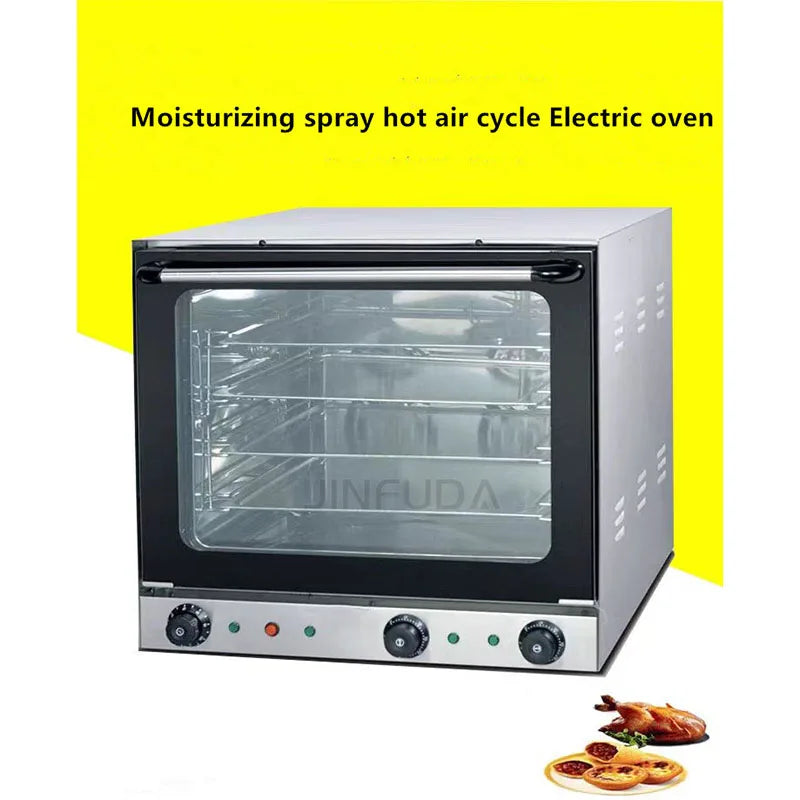 Commercial 2.6KW Custom Multi-function Full Perspective Hot Air Circulation Electric Microwave Ovens with Spray