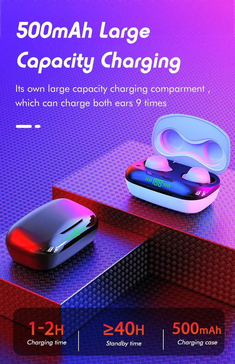 TWS-24 Gaming Headsets Low Latency Tws Earphone True Wireless Stereo Bt 5.1 Headphone Earbuds Black Phone Sports Auriculares