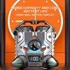 TWS BT5.3 RGB Gaming Headsets Low Latency True Stereo Wireless Earbuds ENC Noise Cancelling Headphones TWS Earphones
