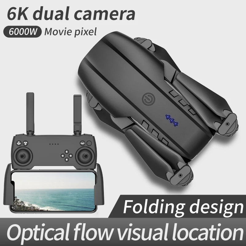 Gift Items 6k Dual Cameras Drone Flight Controller Mini Cameras Long Distance Personalized Gifts