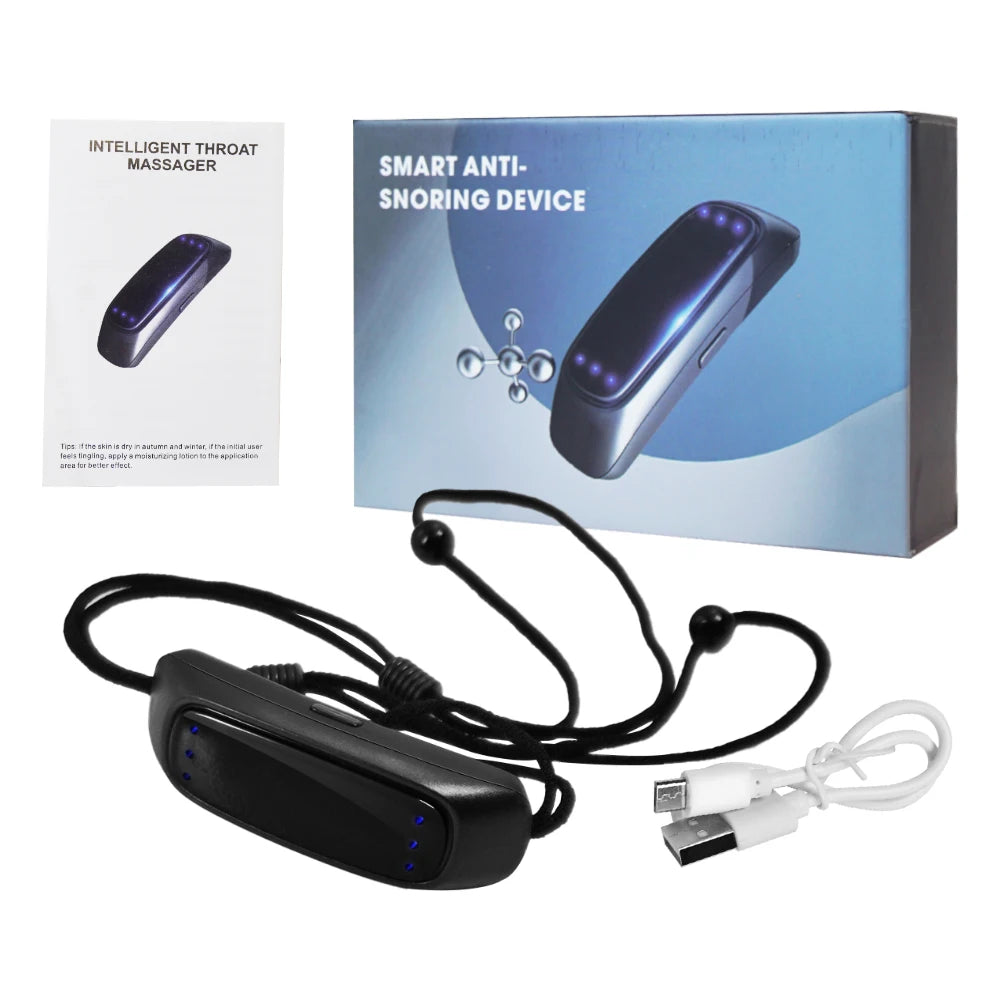 Wearable Anti Snoring Devices Snore Stopper with Upgraded Intelligent Massage OEM Brand Model AS-016